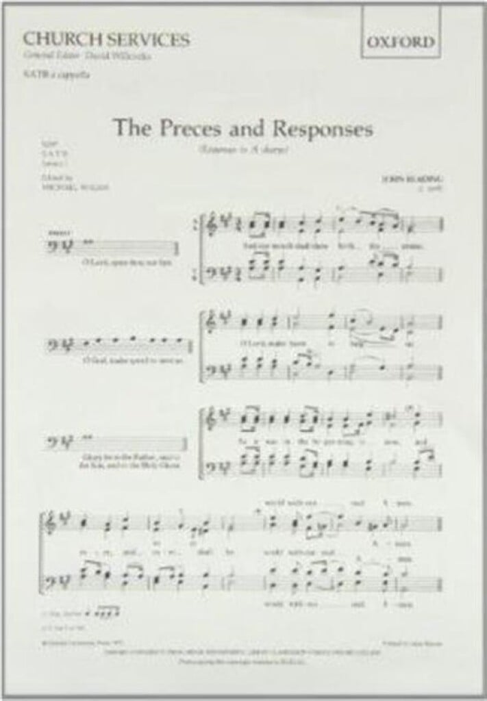 Preces And Responses